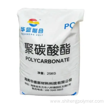 Flame retardant and antioxidant PC particles